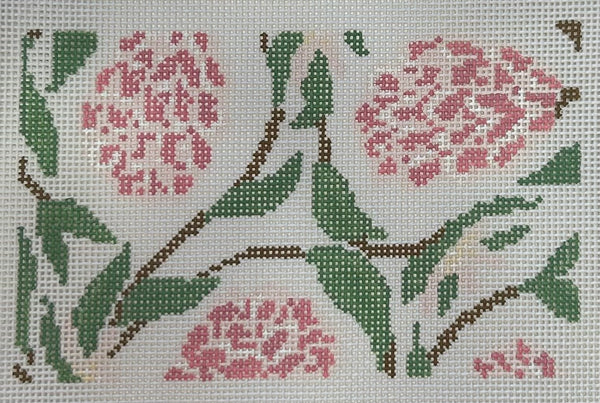 Botanical Purse Insert Canvas- Pink