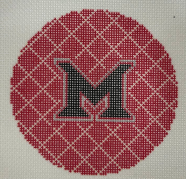 Miami University Round Canvas