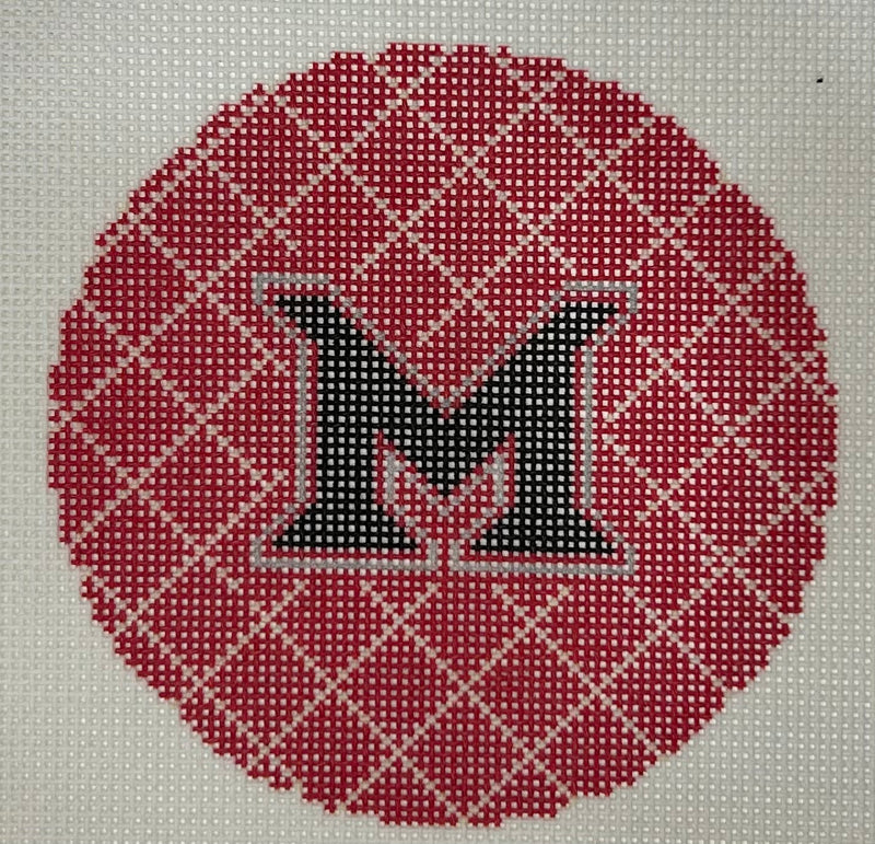 Miami University Round Canvas