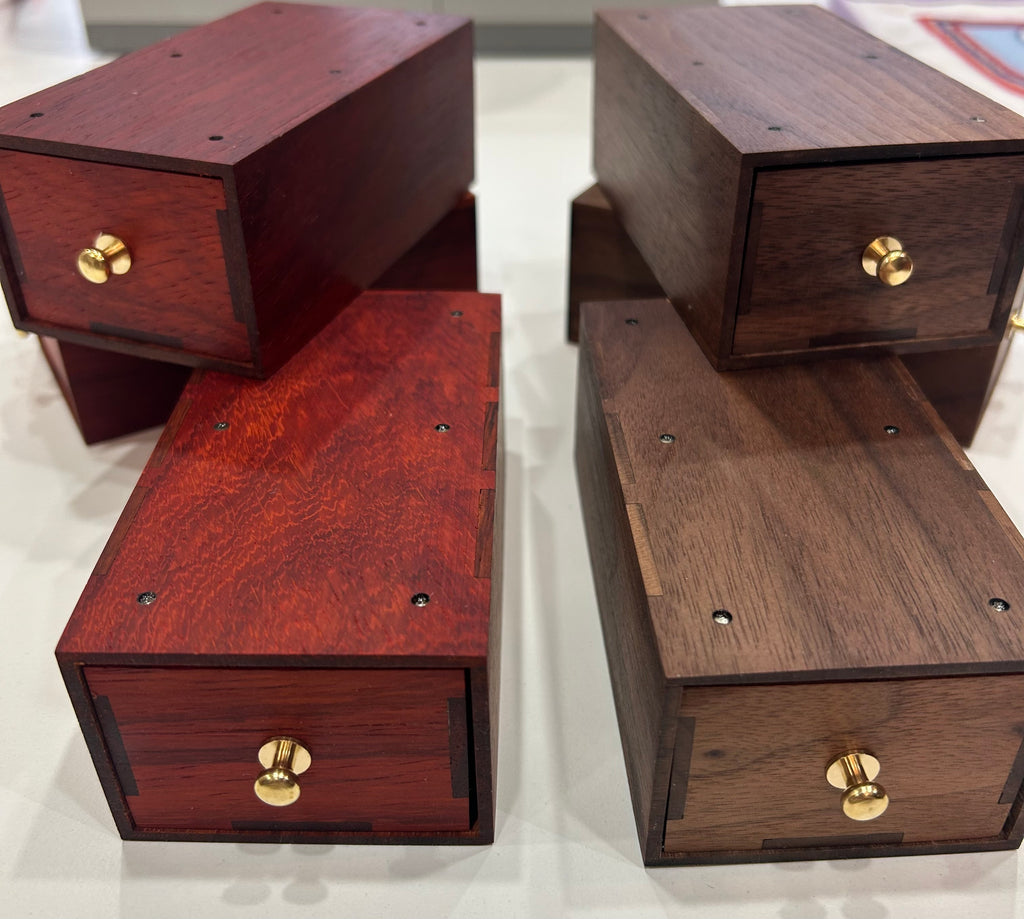 Wood Match Box