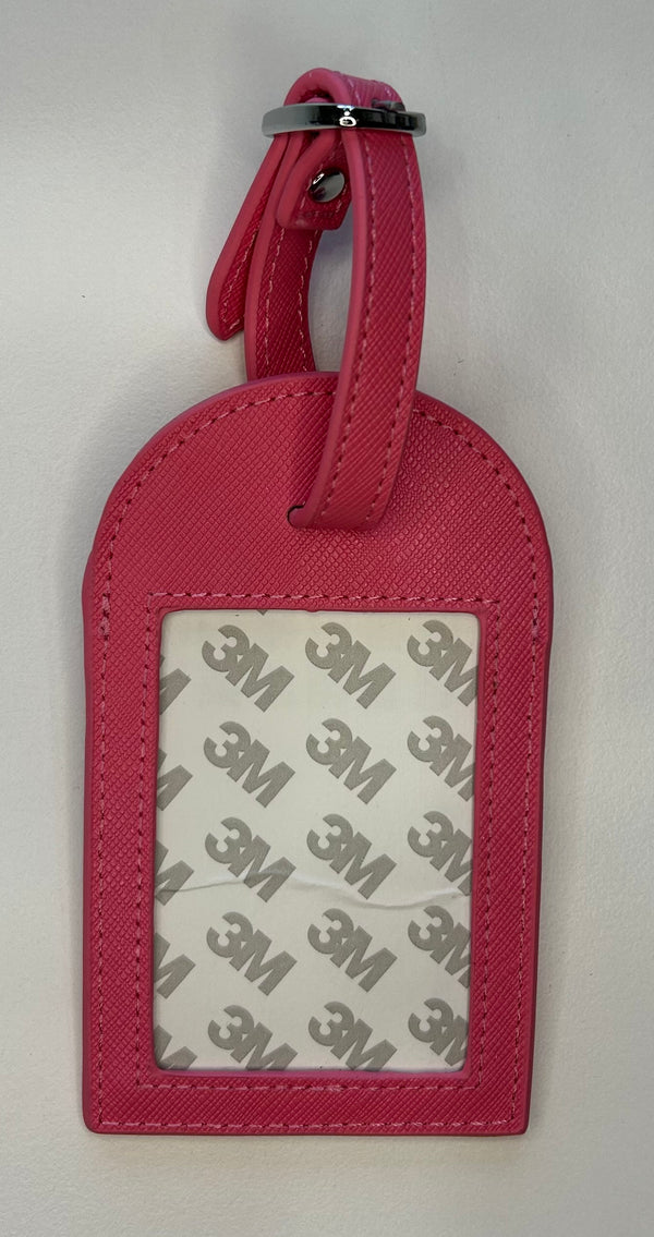 Rachel Barri Bag Tag- Hot Pink