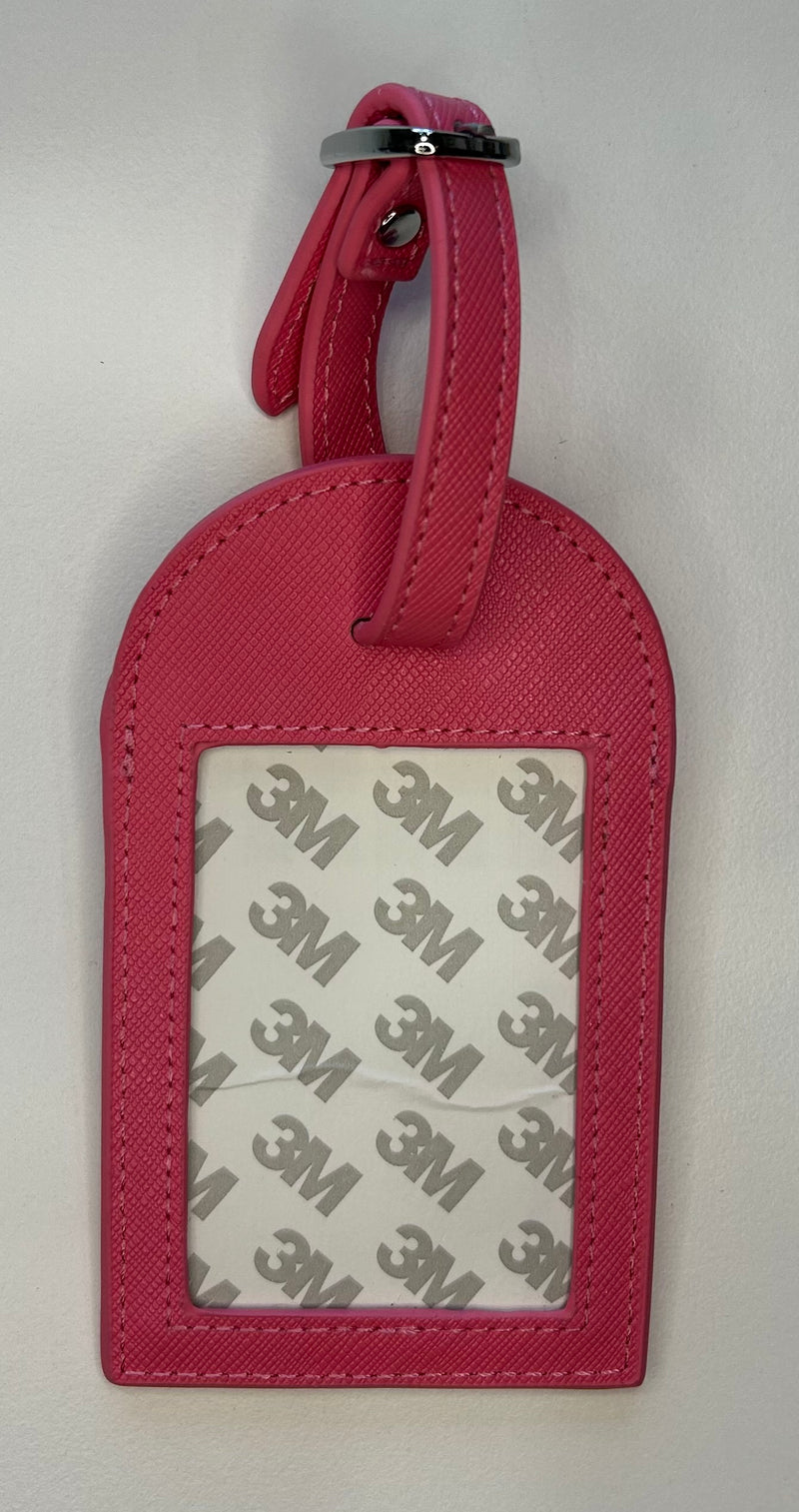 Rachel Barri Bag Tag- Hot Pink