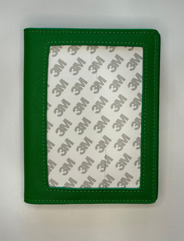 Rachel Barri Self-Finishing Passport Cover- Kelly Green