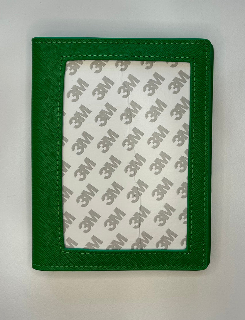 Rachel Barri Self-Finishing Passport Cover- Kelly Green