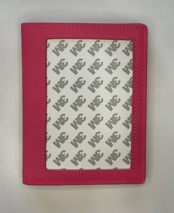 Rachel Barri Self-Finishing Passport Cover- Hot Pink
