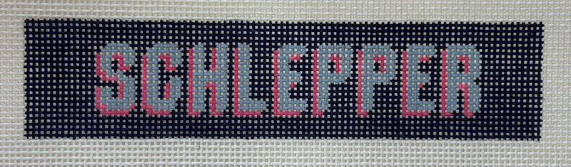 Schlepper Key Fob Canvas- Navy