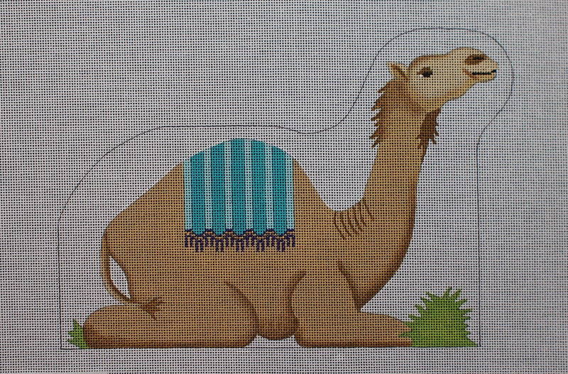 "Nativity Camel Canvas"