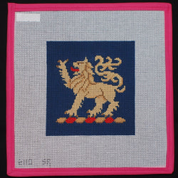 "Heraldry Lion Canvas"