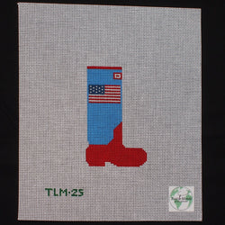 "American Flag Welly Canvas"
