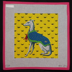 "Regal Greyhound Canvas"