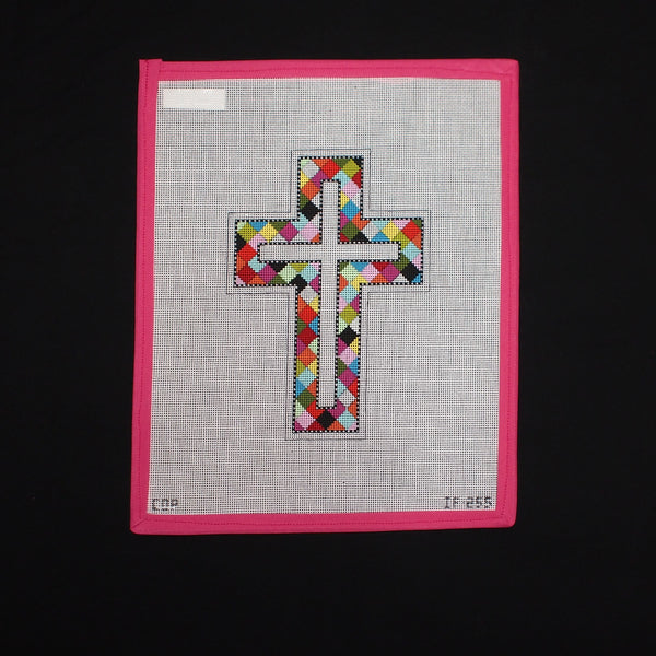 "Stained Glass Cross"