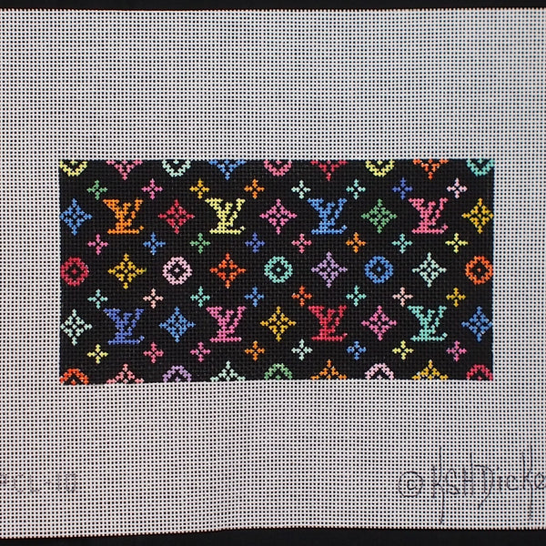 Colorful LV Clutch Insert Canvas