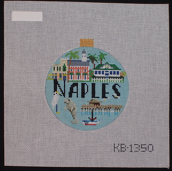 "Naples Ornament Canvas"