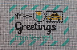 "Greetings from New York Canvas"