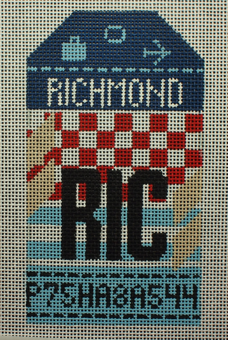 "Richmond RIC Luggage Tag"