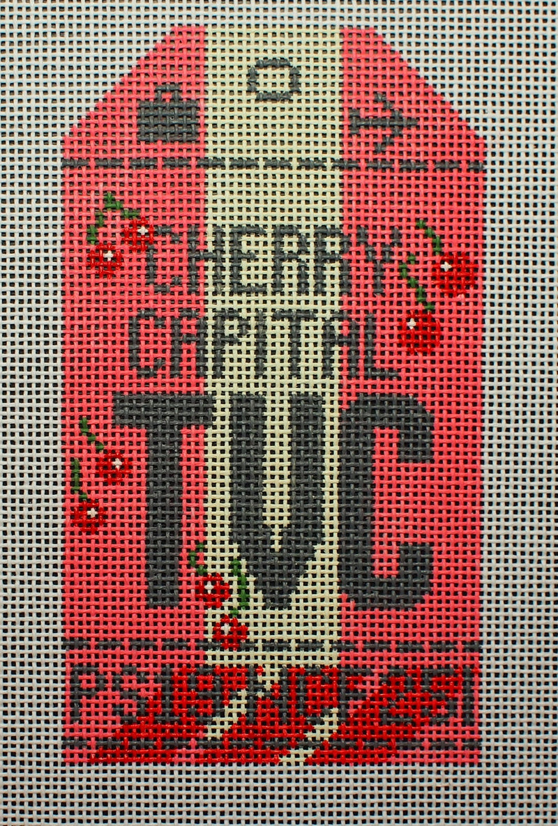 "Cherry Capital TVC Luggage Tag"